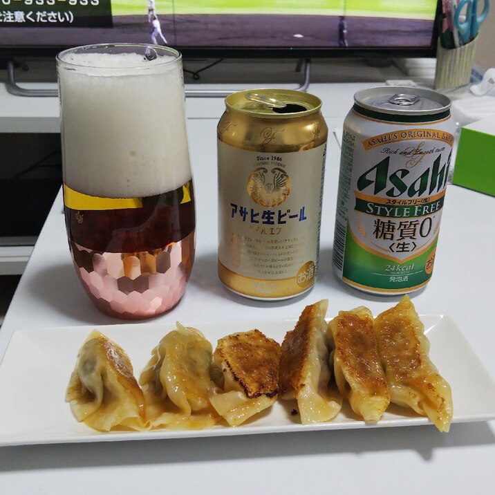 ちょっと食べたい時に…キムチ餃子！